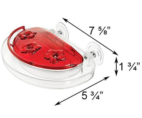 Jewel Box Window Hummingbird Feeder - Happy Gardens