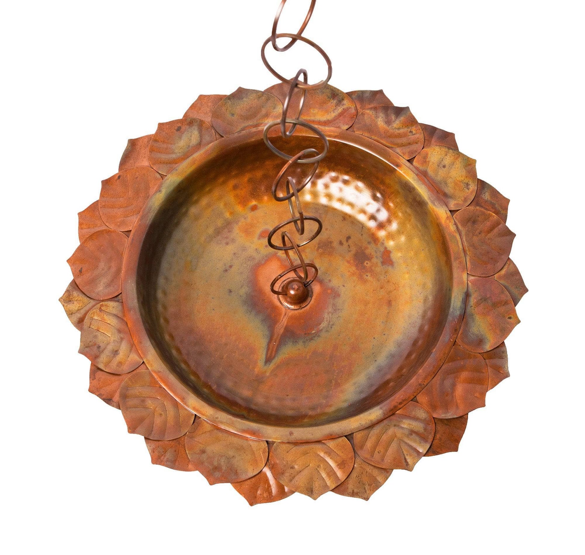 Happy Gardens - Leaf Rain Chain Receptacle