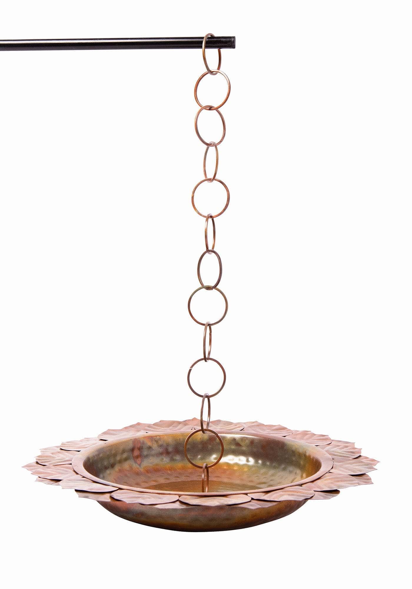 Happy Gardens - Leaf Rain Chain Receptacle