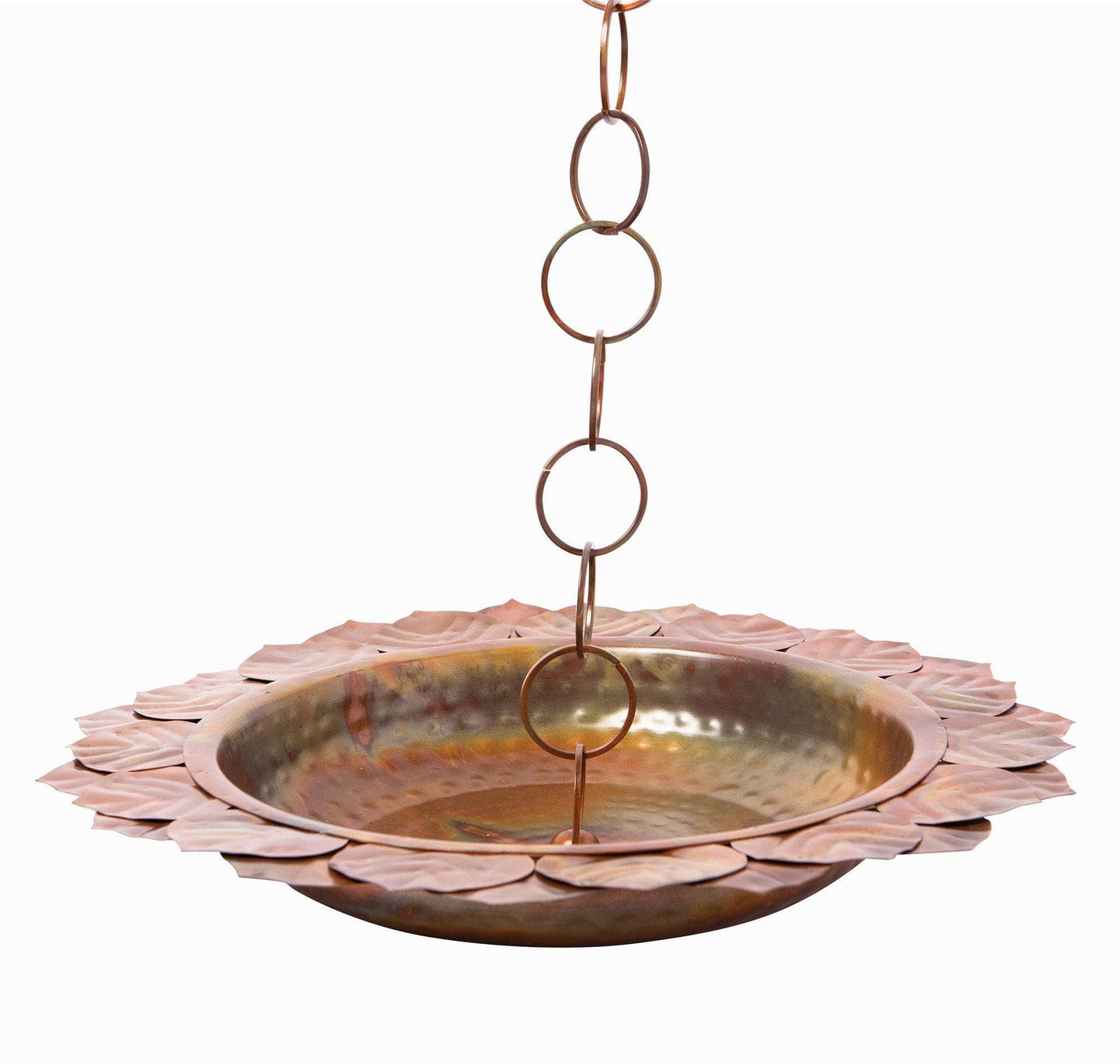 Happy Gardens - Leaf Rain Chain Receptacle