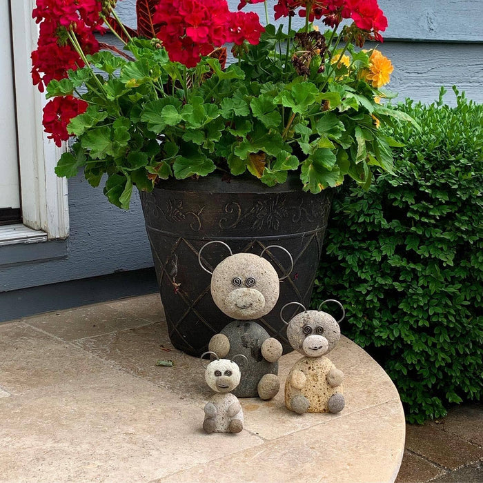 Happy Gardens - Little Bear Garden Statue