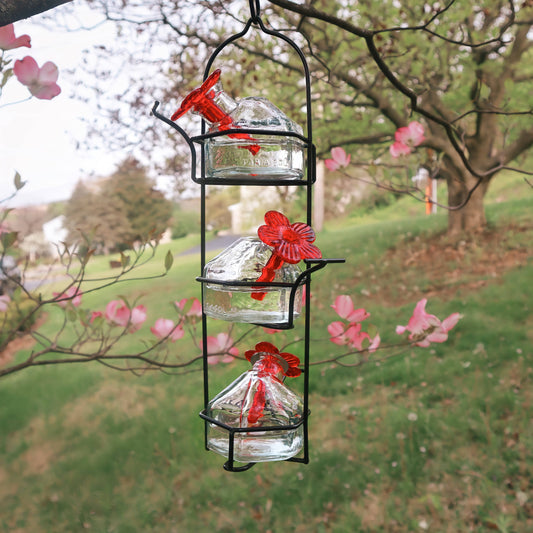 Lunch Pail Hummingbird Feeder - Happy Gardens