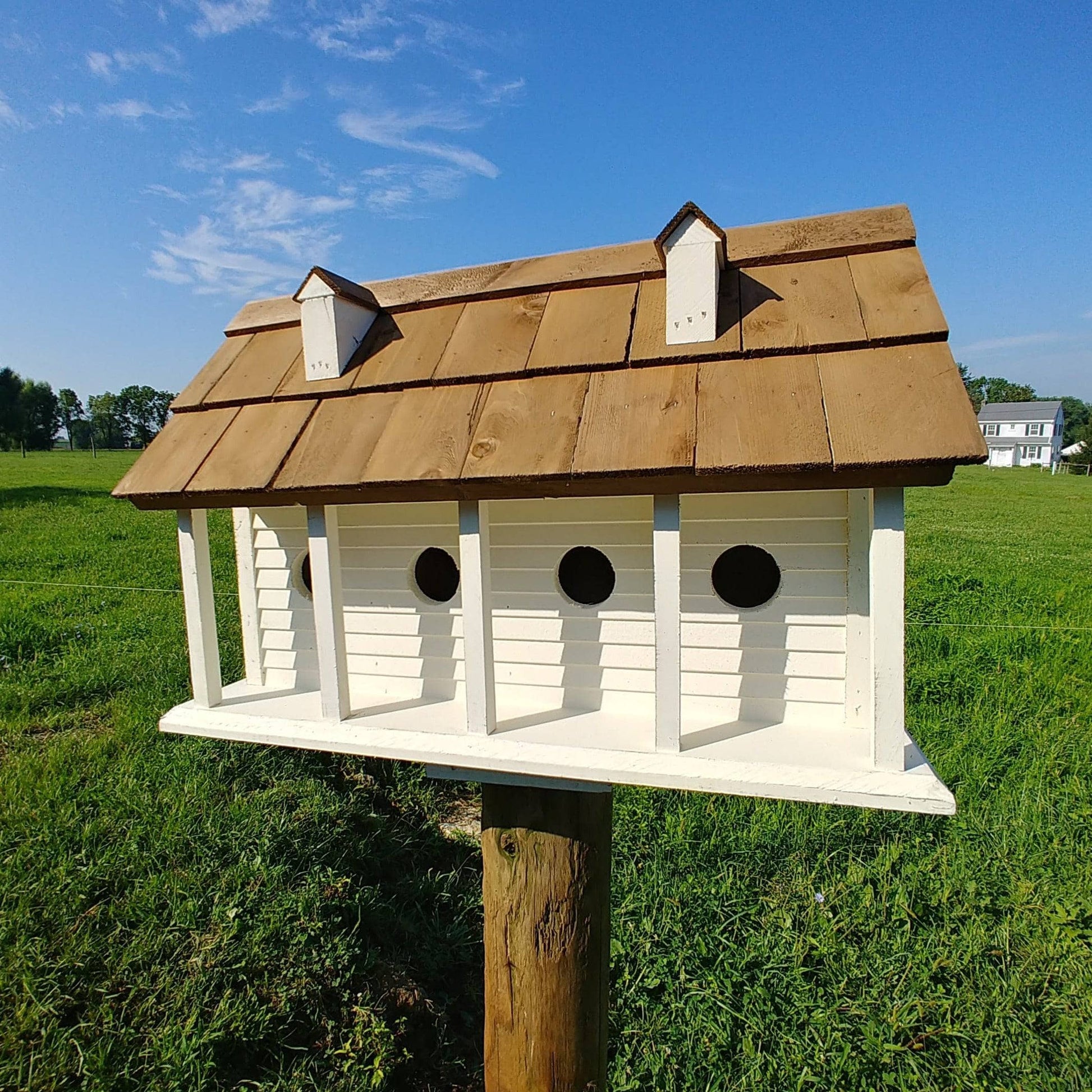 Martinsburg Manor Purple Martin House-Made In The USA-Happy Gardens