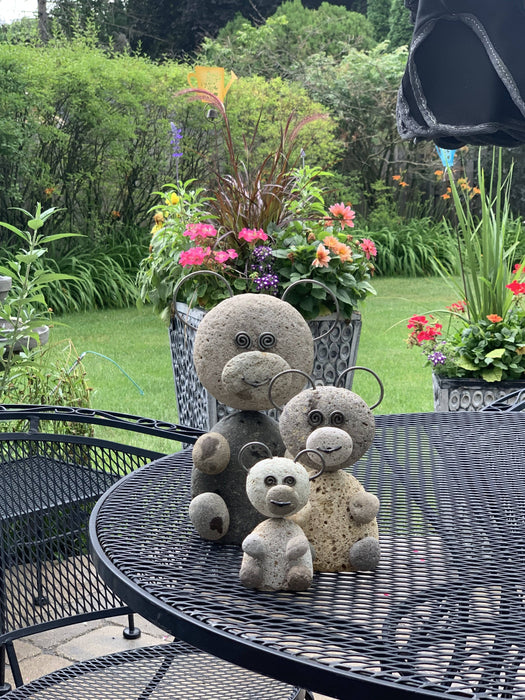 Happy Gardens - Medium Bear Garden Statue