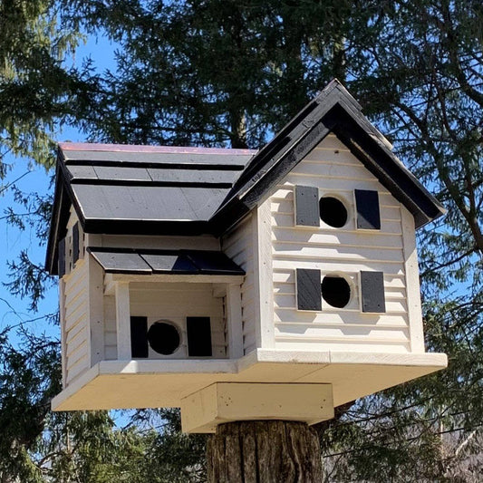 Montgomery Birdhouse for Purple Martins - Happy Gardens