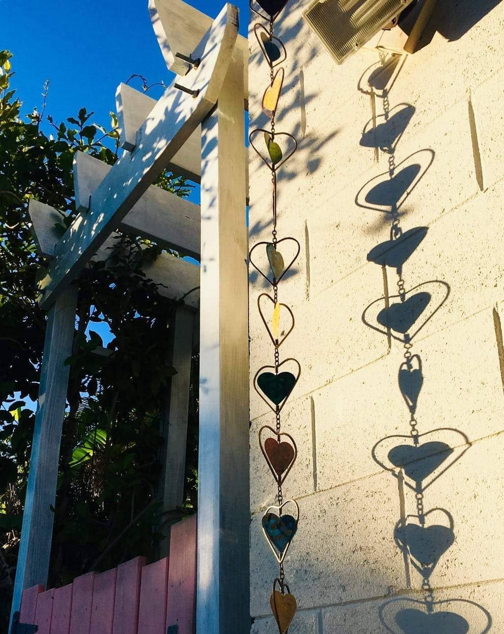 Happy Gardens - Multicolor Hearts Ornament