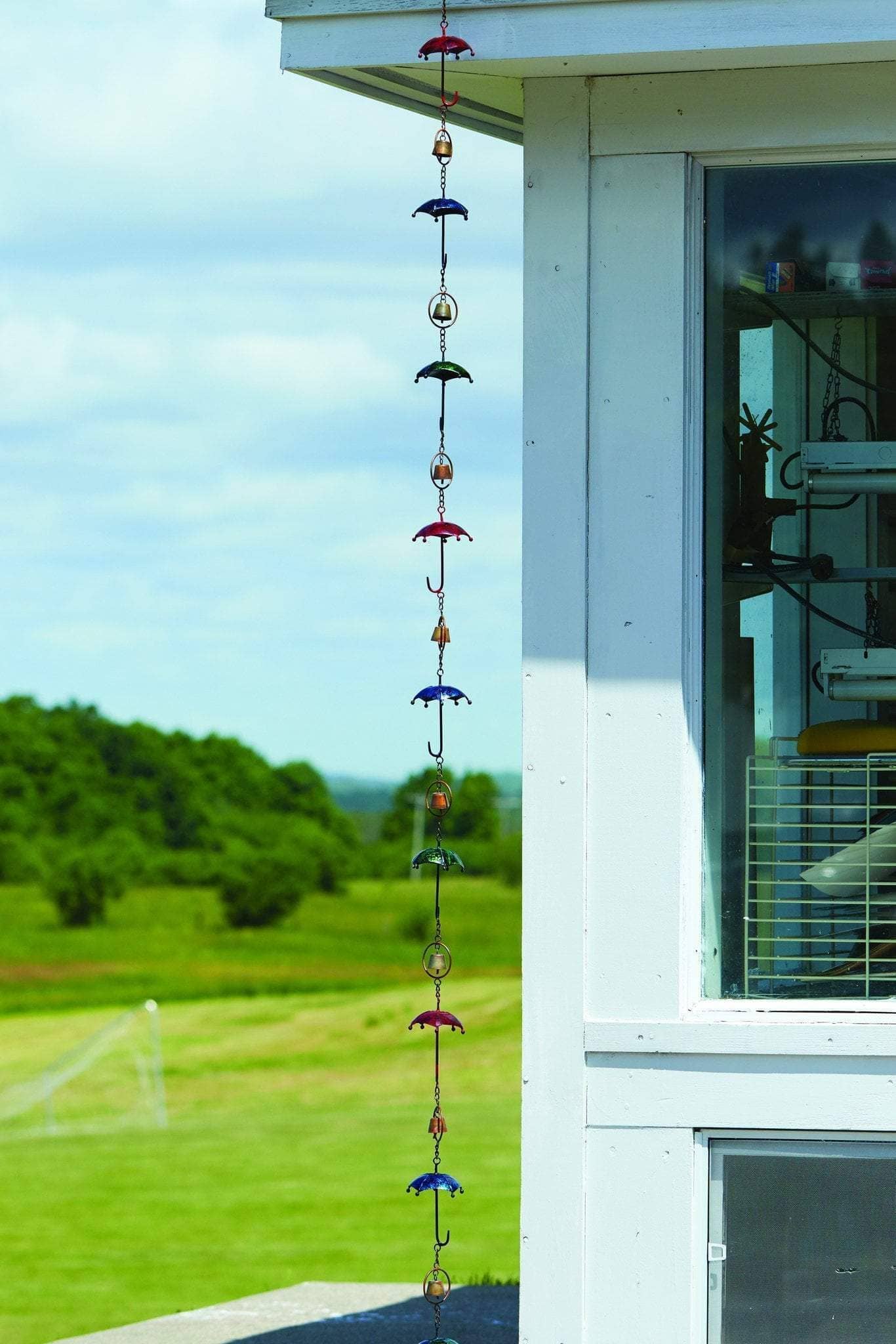 Happy Gardens - Multicolor Umbrella Rain Chain