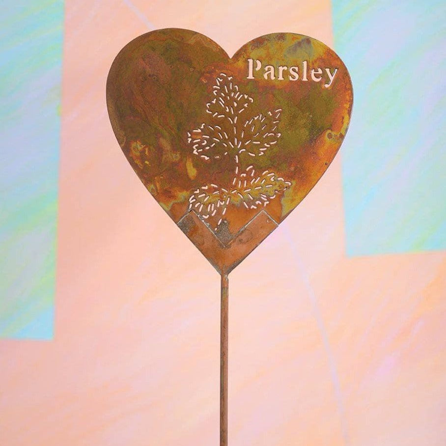 Happy Gardens - Parsley Herb Garden Stake