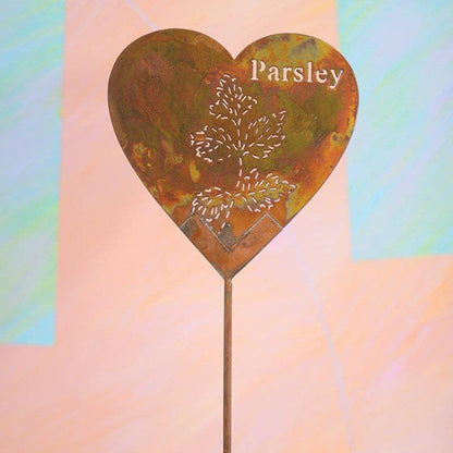Happy Gardens - Parsley Herb Garden Stake