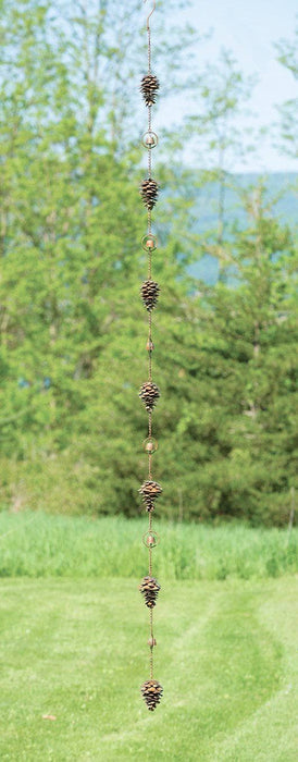 Happy Gardens - Pine Cone Rain Chain