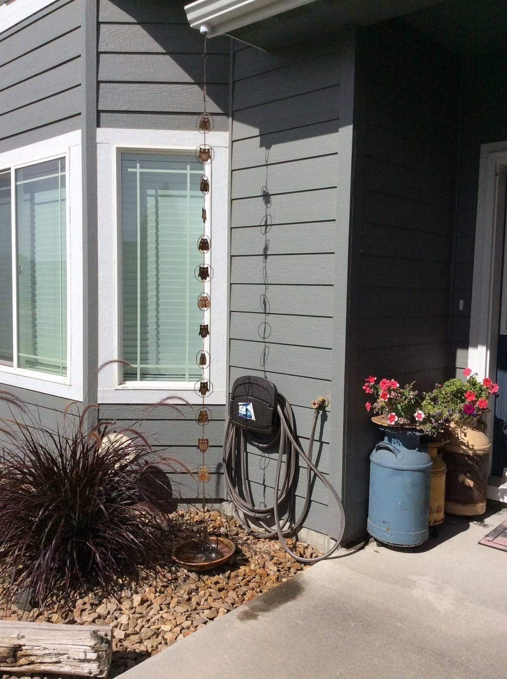 Happy Gardens - Rain Chain Receptacle