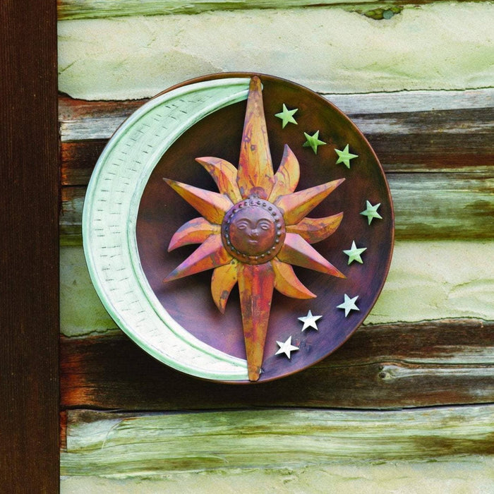 Happy Gardens - Raised Celestial Wall Decor Disc