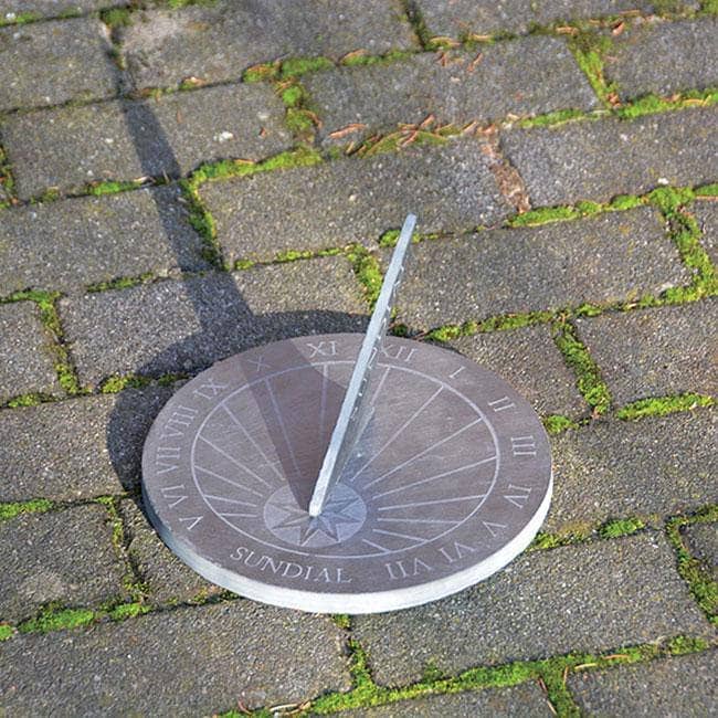 Slate Sundial - Happy Gardens