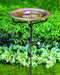 Happy Gardens - Solid Copper Bird Bath with Twig Base, Staked
