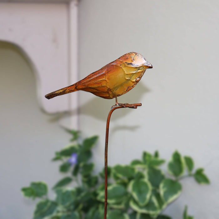 Happy Gardens - Staked Bird Garden Ornament 