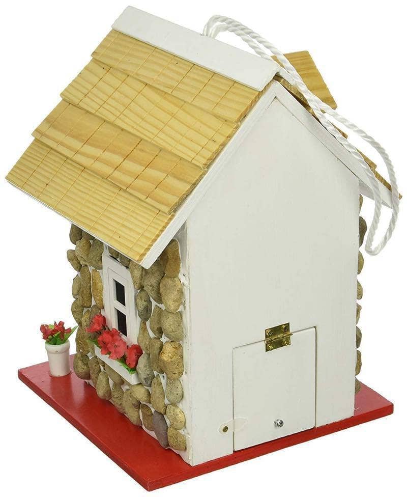 Happy Gardens - Back of Stone Cottage Bird House