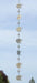 Happy Gardens - Sun Face Flamed Rain Chain