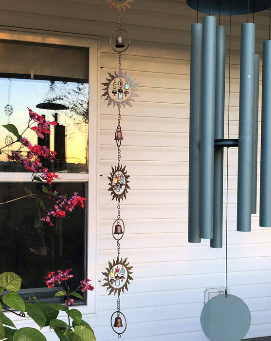 Happy Gardens - Sun w/Dangles Hanging Ornament