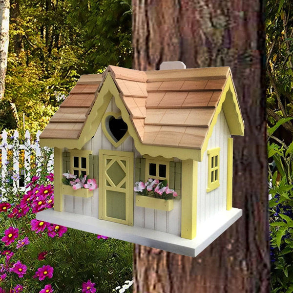 Cottage Birdhouse - Sweetheart – Happy Gardens