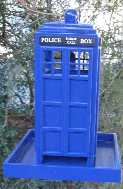 Happy Gardens - Tardis Bird Feeder