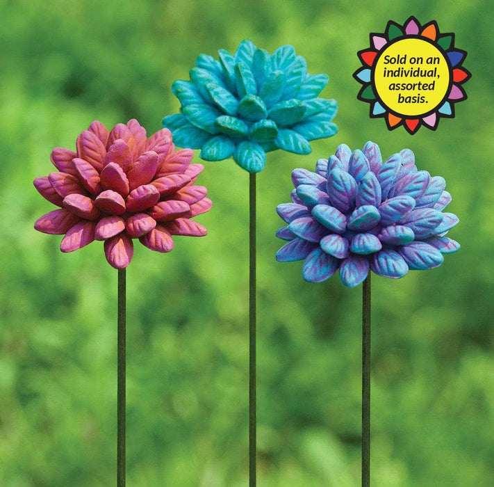 Happy Gardens - Terra Cotta Flower Stake