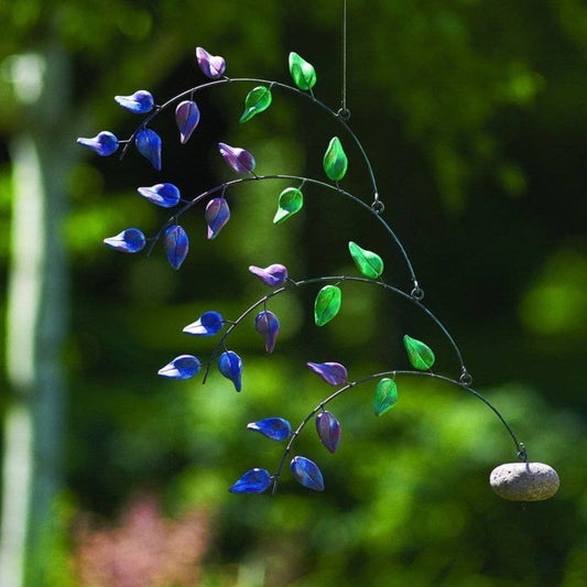 Happy Gardens - Terra Cotta Multi Colored Leaf Mobile