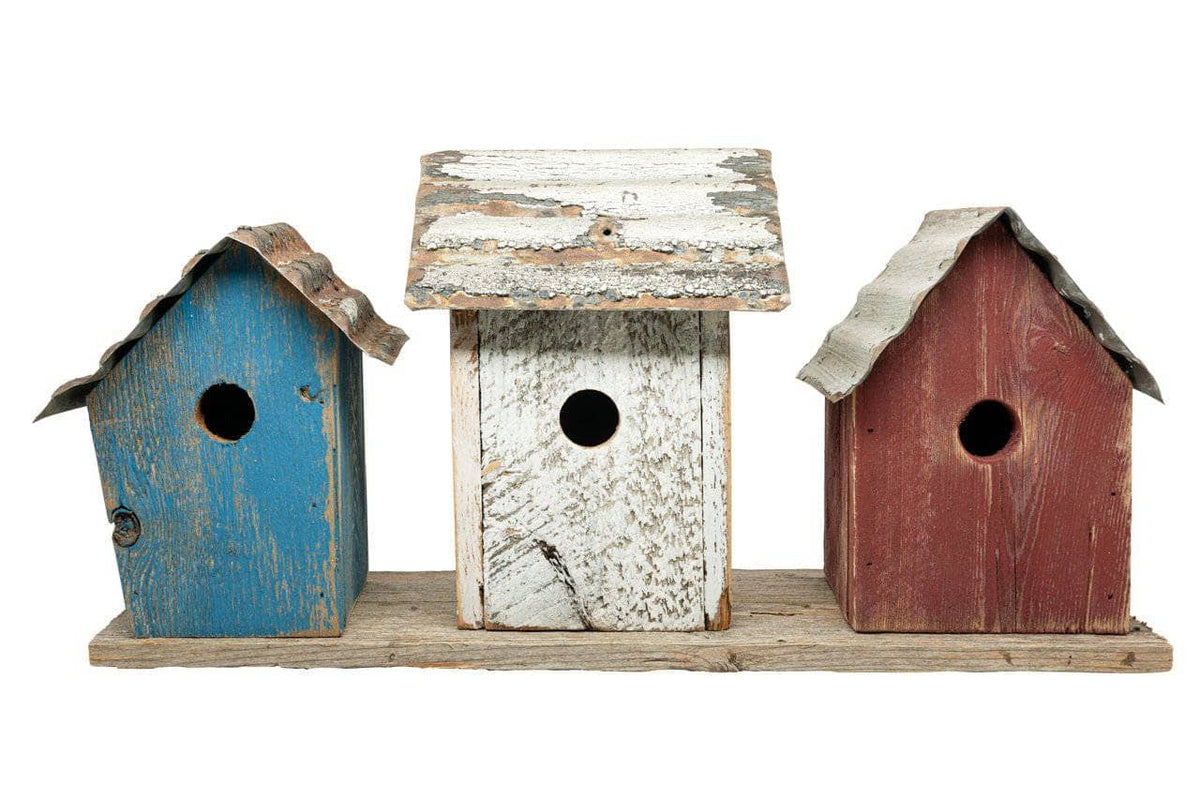 Union Trio Birdhouse - Happy Gardens