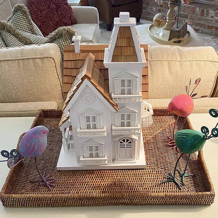 Victorian Manor Birdhouse-Happy Gardens