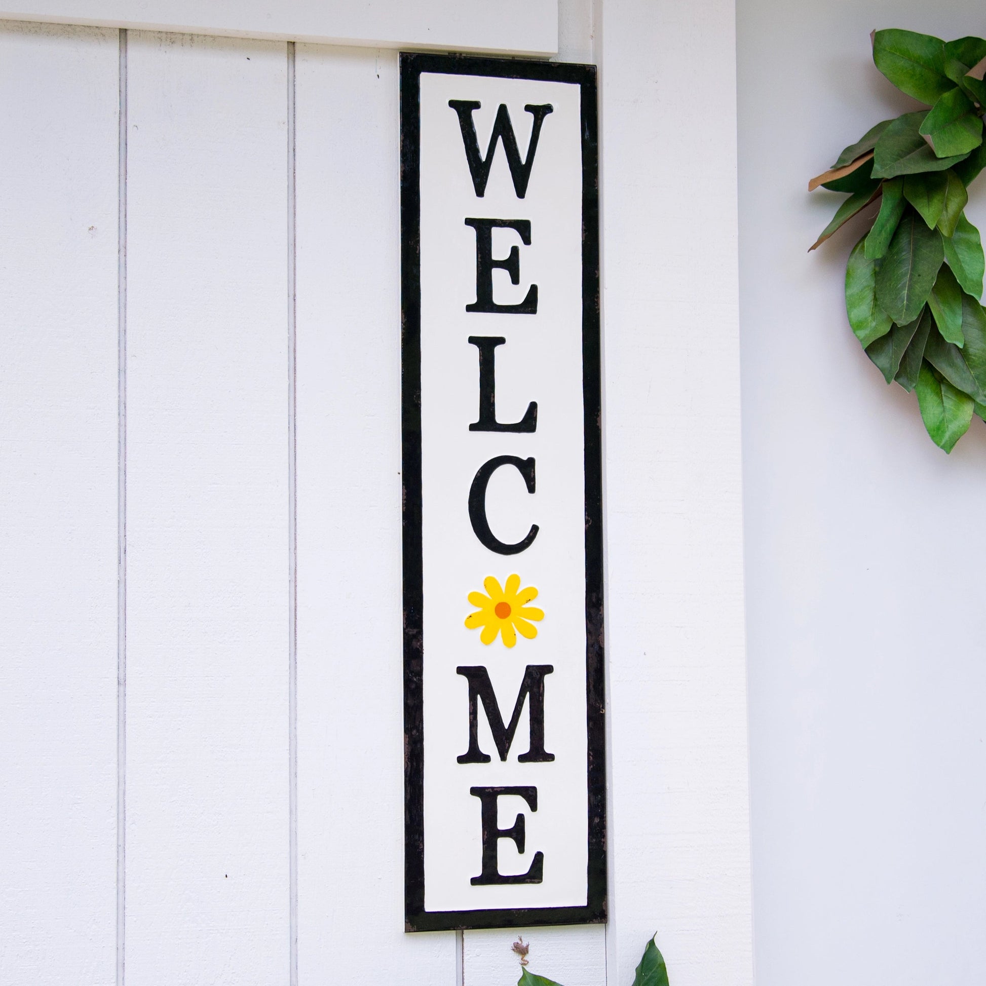 "Welcome" Metal Sign-Gardening Accessories-Happy Gardens