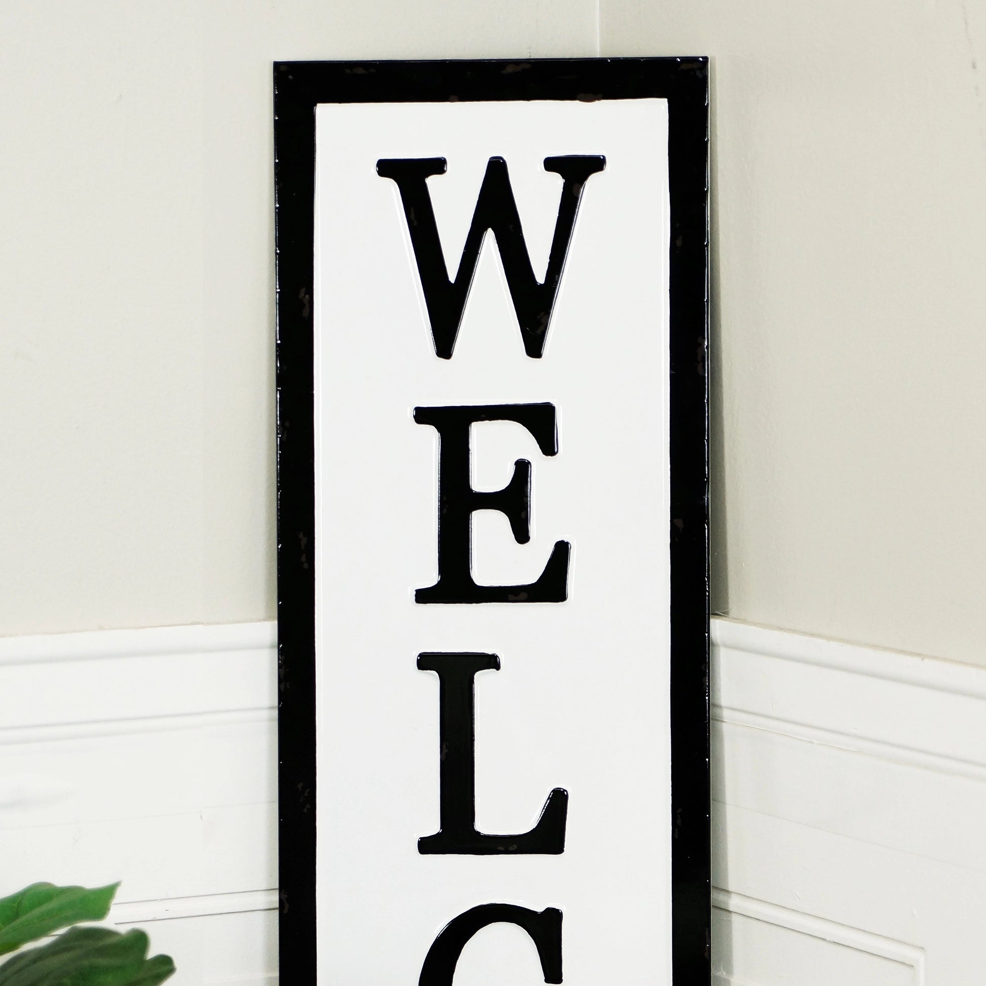 "Welcome" Metal Sign-Gardening Accessories-Happy Gardens