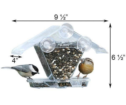Window Café Transparent Window Feeder - Happy Gardens